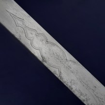 British 1895 Pattern Infantry Officers Sword with Pre Regulation Field Scabbard 33